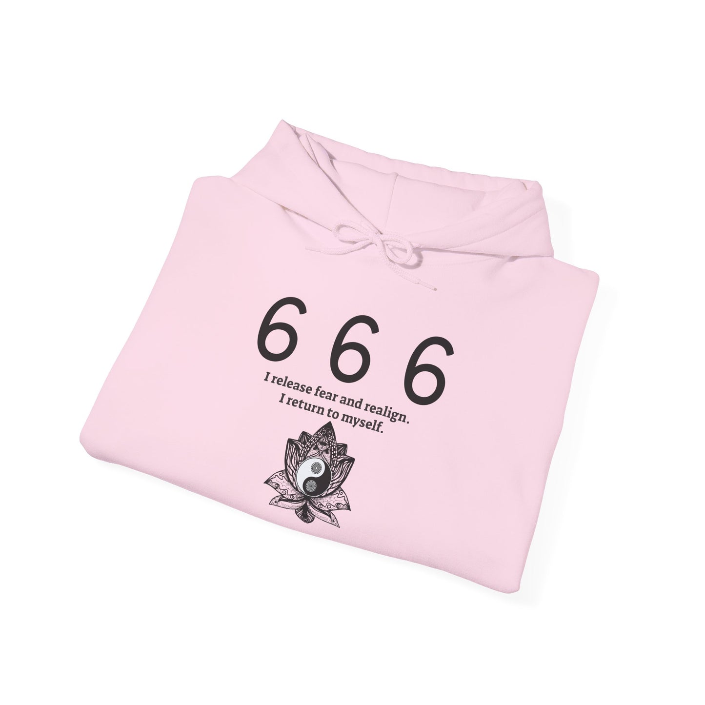 666 - Realignment & Inner Peace ✨ | Wearable Intention Sweatshirt | Spiritual Affirmation Hoodie