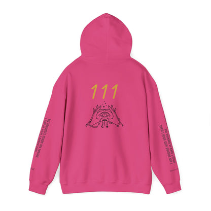 111 Your Thoughts Create Your Reality Hoodie ✨ Manifest Your Life | Wearable Intention Sweatshirt | Spiritual Affirmation Hoodie