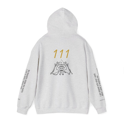 111 Your Thoughts Create Your Reality Hoodie ✨ Manifest Your Life | Wearable Intention Sweatshirt | Spiritual Affirmation Hoodie