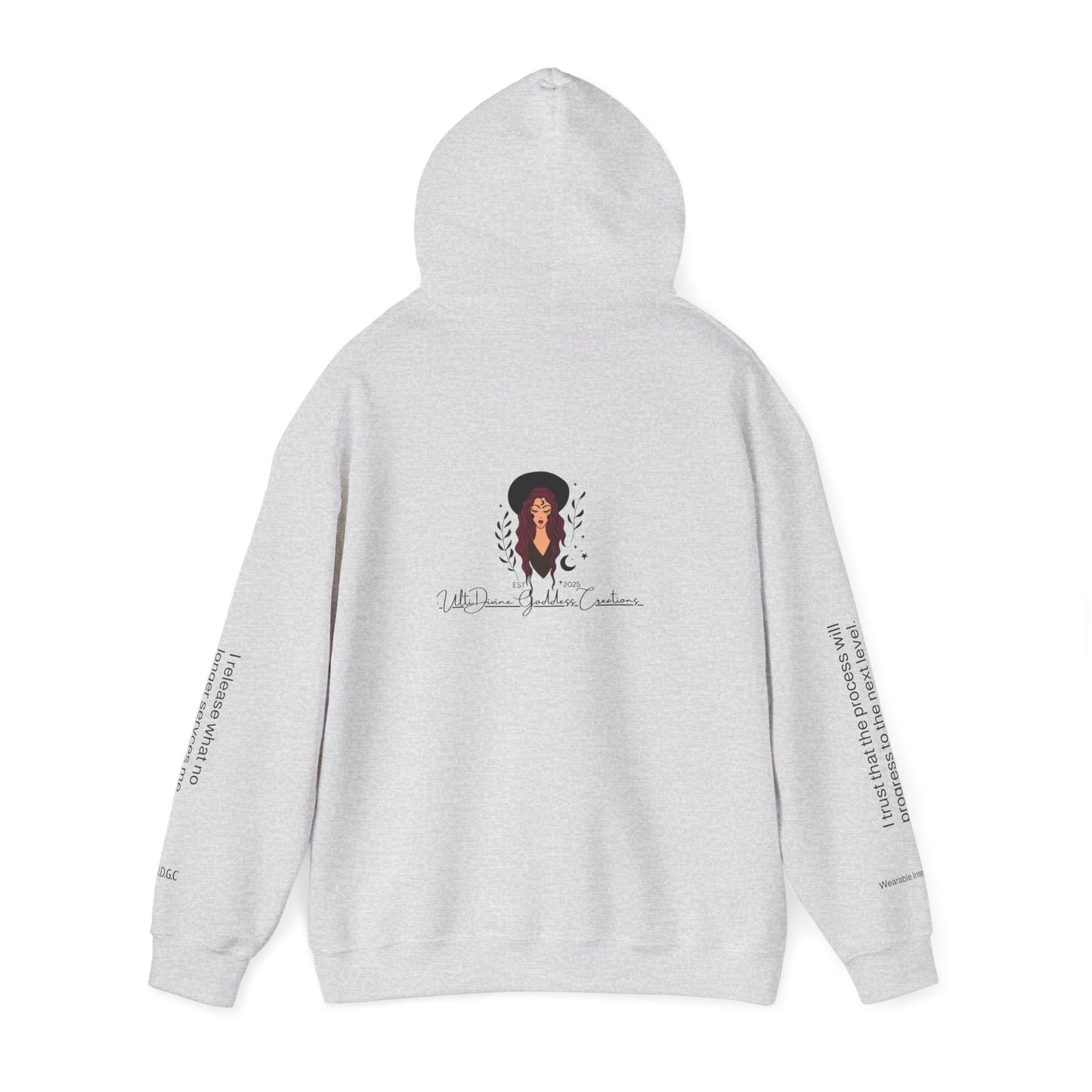 55 Your Life Is Changing Hoodie ⚡ Embrace Your Next Level ✨ | Wearable Intention Sweatshirt | Spiritual Affirmation Hoodie