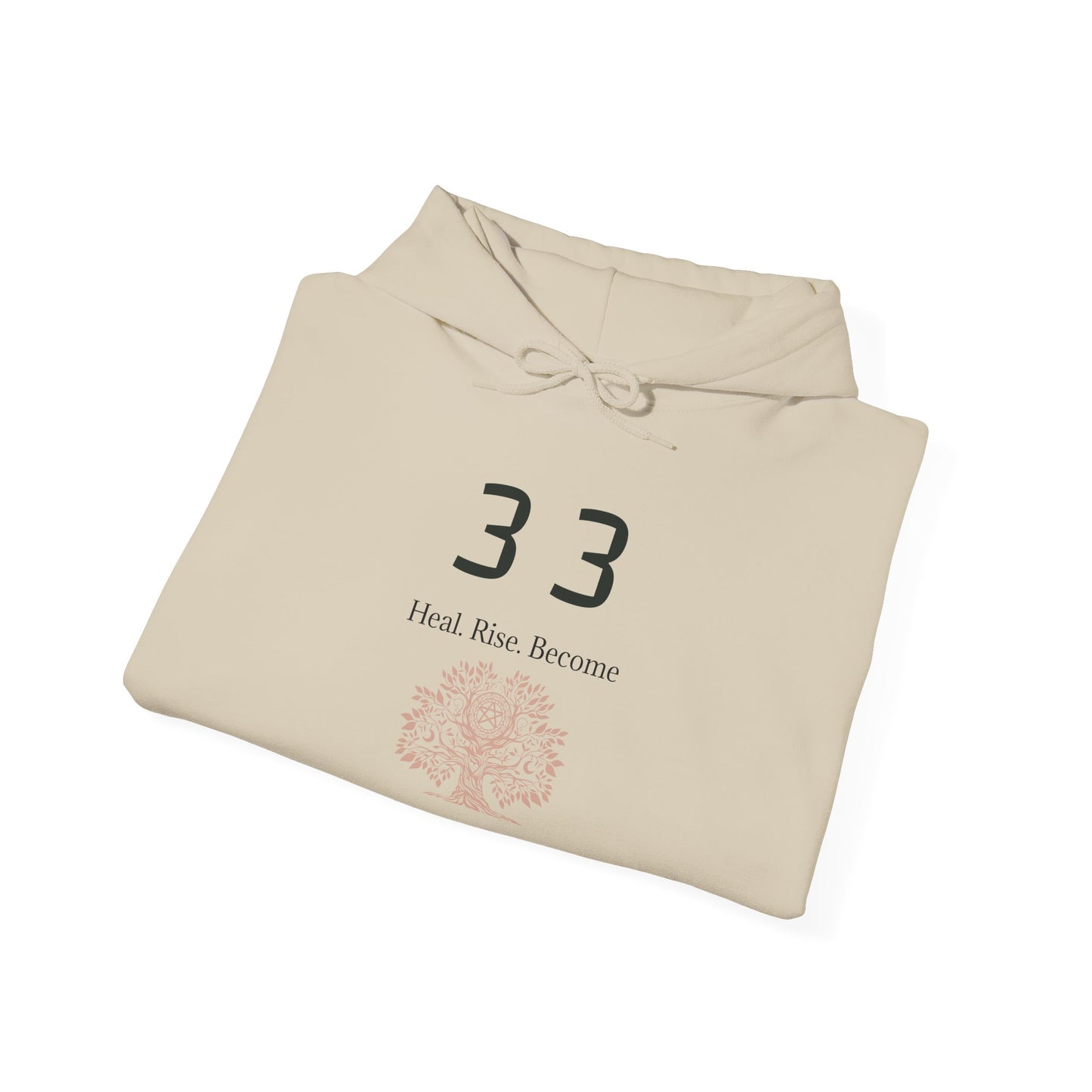 33 Become Your Highest Self Hoodie ✨ Healing & Self Love Energy ✨ | Wearable Intention Sweatshirt | Spiritual Affirmation Hoodie
