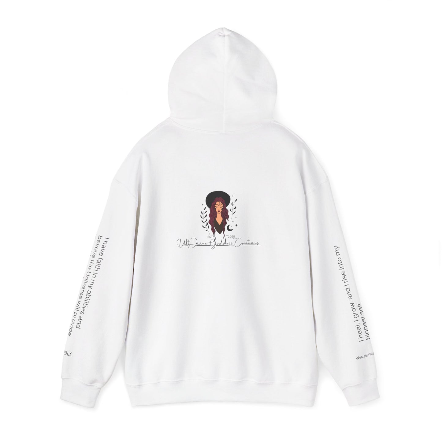 33 Become Your Highest Self Hoodie ✨ Healing & Self Love Energy ✨ | Wearable Intention Sweatshirt | Spiritual Affirmation Hoodie