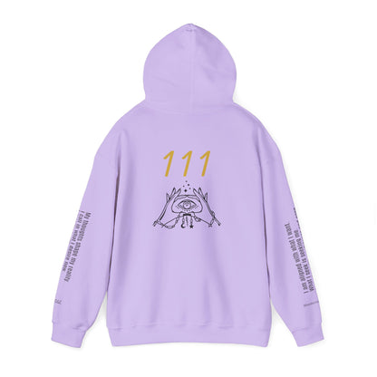 111 Your Thoughts Create Your Reality Hoodie ✨ Manifest Your Life | Wearable Intention Sweatshirt | Spiritual Affirmation Hoodie