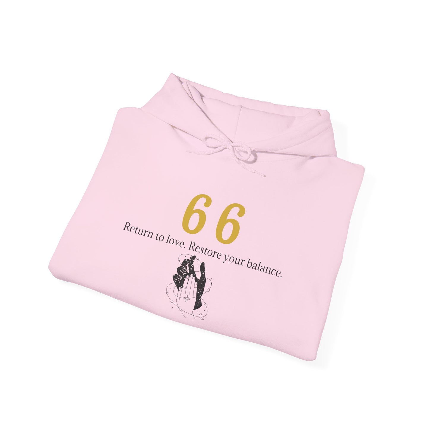 66 Choose Peace Hoodie 💗 Come Back To Yourself ✨ | Wearable Intention Sweatshirt | Spiritual Affirmation Hoodie