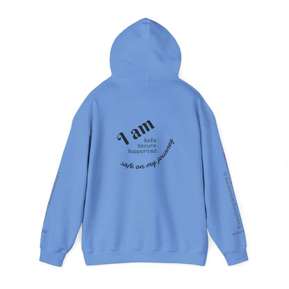 444 Protection & Stability Affirmation Hoodie✨ | Wearable Intention Sweatshirt | Spiritual Affirmation Hoodie