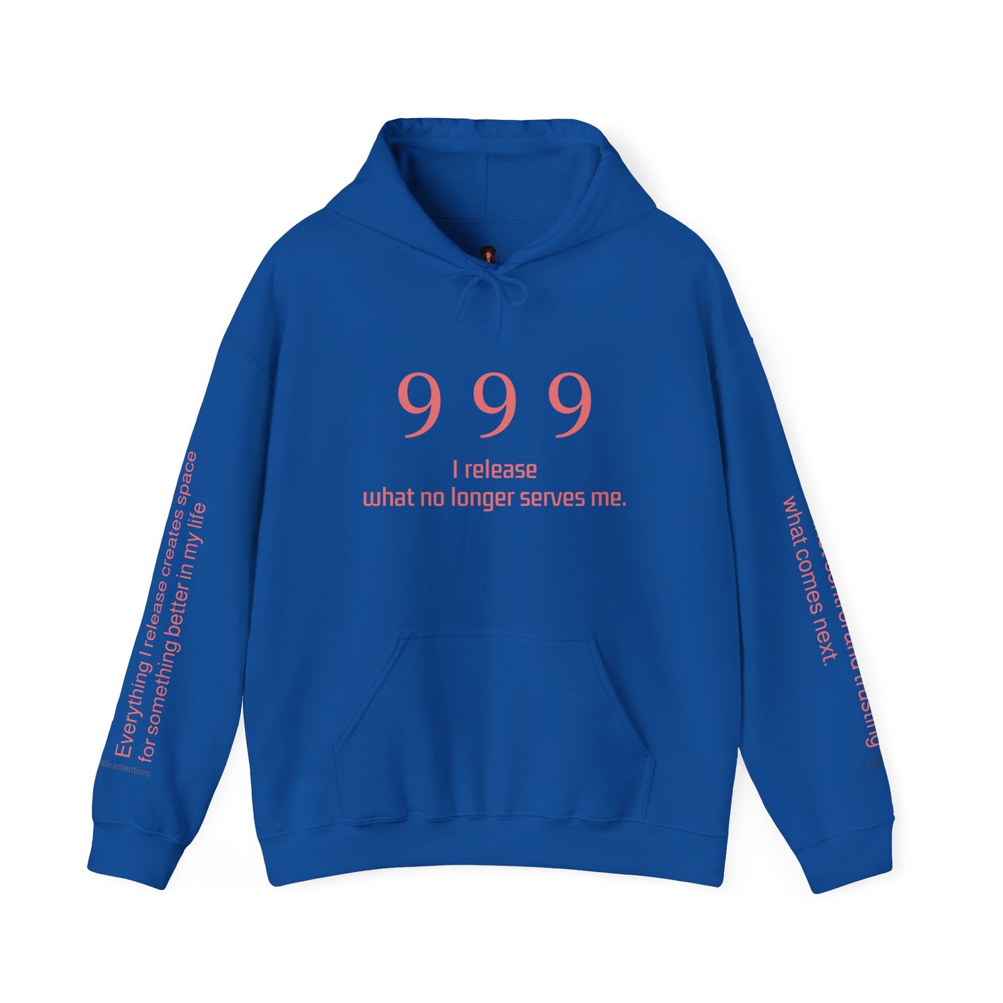 999- Closure, Release & New Beginnings ✨ | Wearable Intention Sweatshirt | Spiritual Affirmation Hoodie