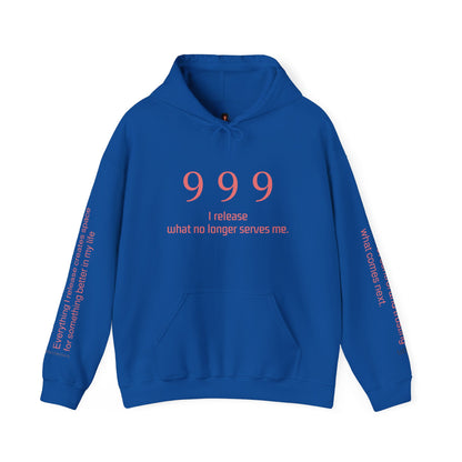 999- Closure, Release & New Beginnings ✨ | Wearable Intention Sweatshirt | Spiritual Affirmation Hoodie