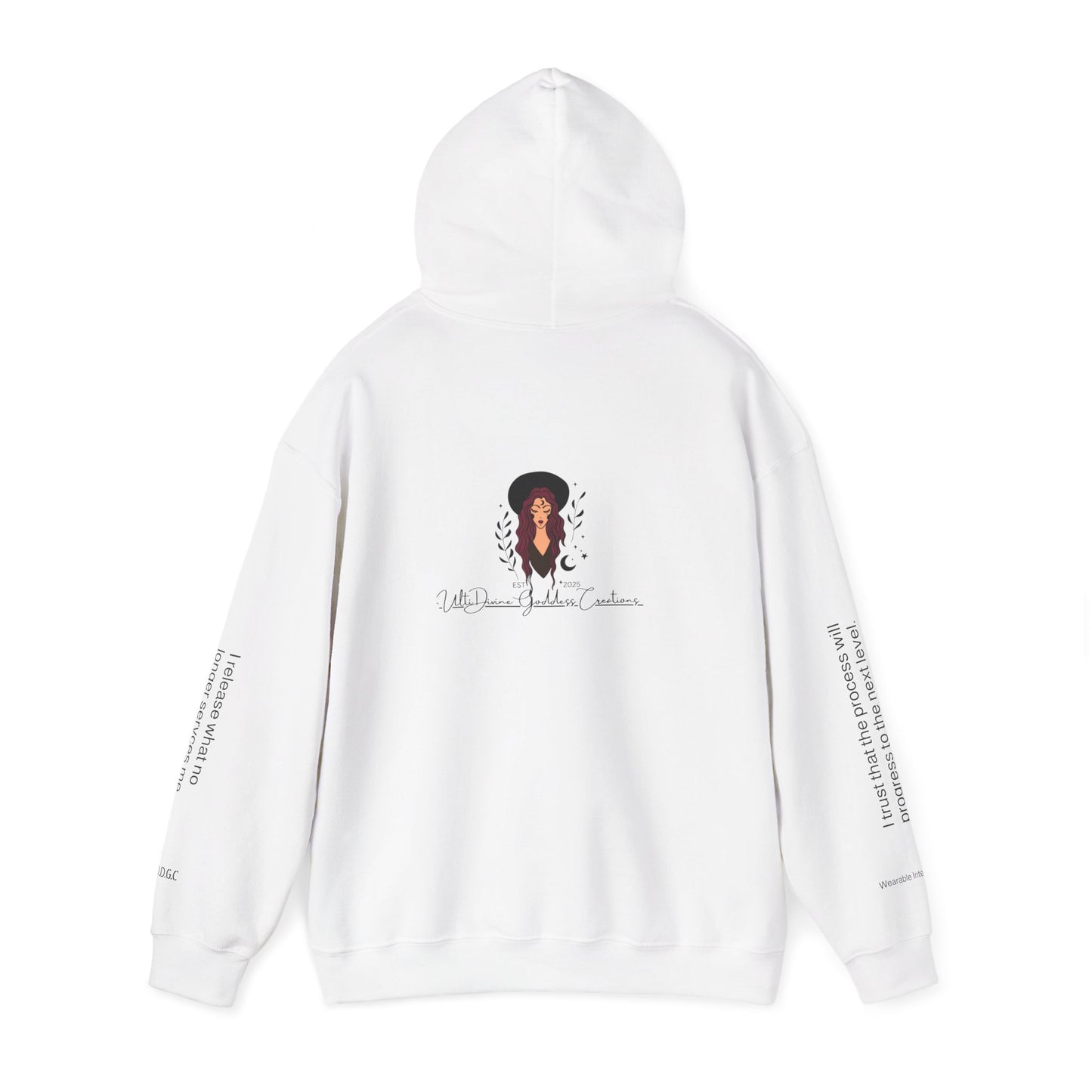 55 Your Life Is Changing Hoodie ⚡ Embrace Your Next Level ✨ | Wearable Intention Sweatshirt | Spiritual Affirmation Hoodie