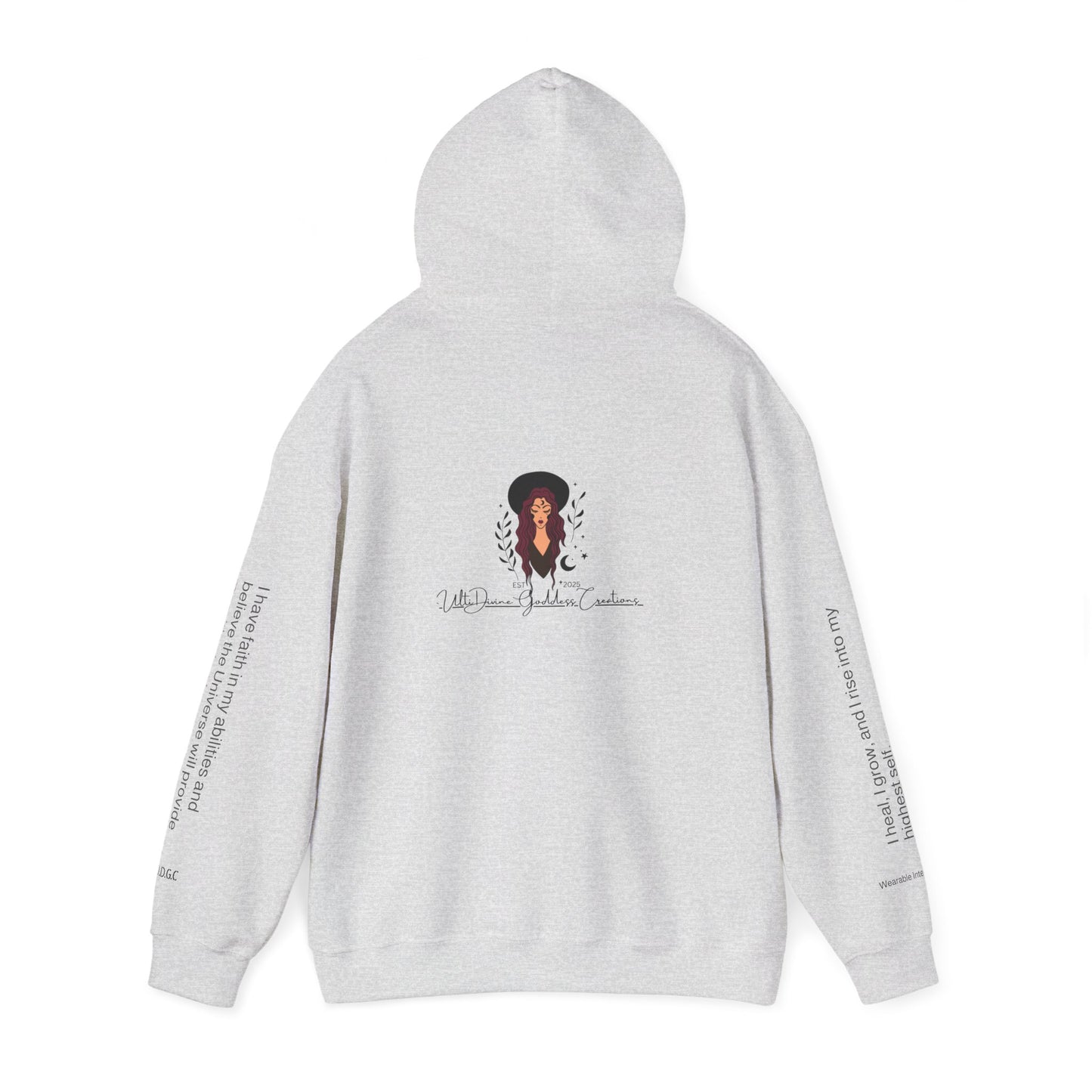 33 Become Your Highest Self Hoodie ✨ Healing & Self Love Energy ✨ | Wearable Intention Sweatshirt | Spiritual Affirmation Hoodie