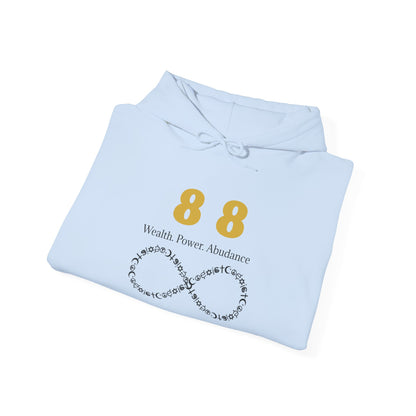 88 Money Is Coming Hoodie 💰 Step Into Your Abundance ✨ | Wearable Intention Sweatshirt | Spiritual Affirmation Hoodie