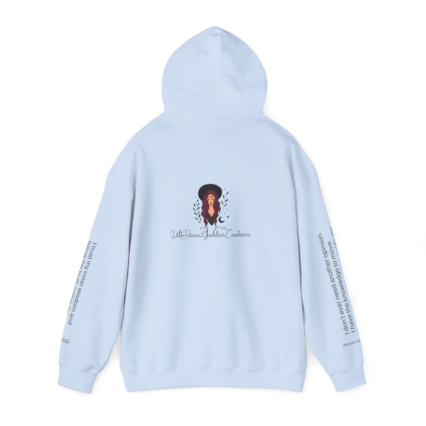 77 You Already Know Hoodie 🔮 Trust Your Intuition✨ | Wearable Intention Sweatshirt | Spiritual Affirmation Hoodie