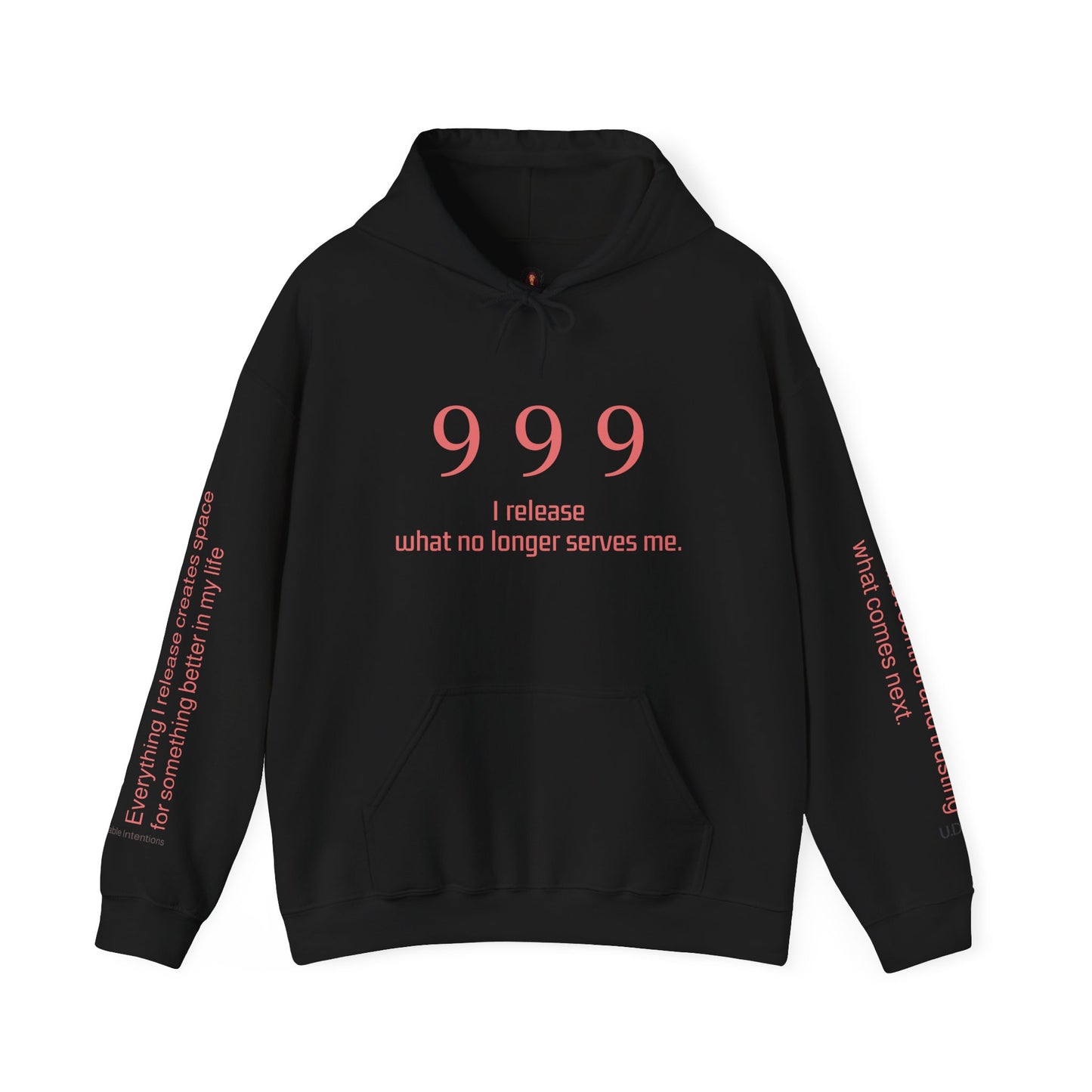 999- Closure, Release & New Beginnings ✨ | Wearable Intention Sweatshirt | Spiritual Affirmation Hoodie
