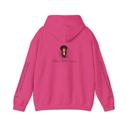 66 Choose Peace Hoodie 💗 Come Back To Yourself ✨ | Wearable Intention Sweatshirt | Spiritual Affirmation Hoodie
