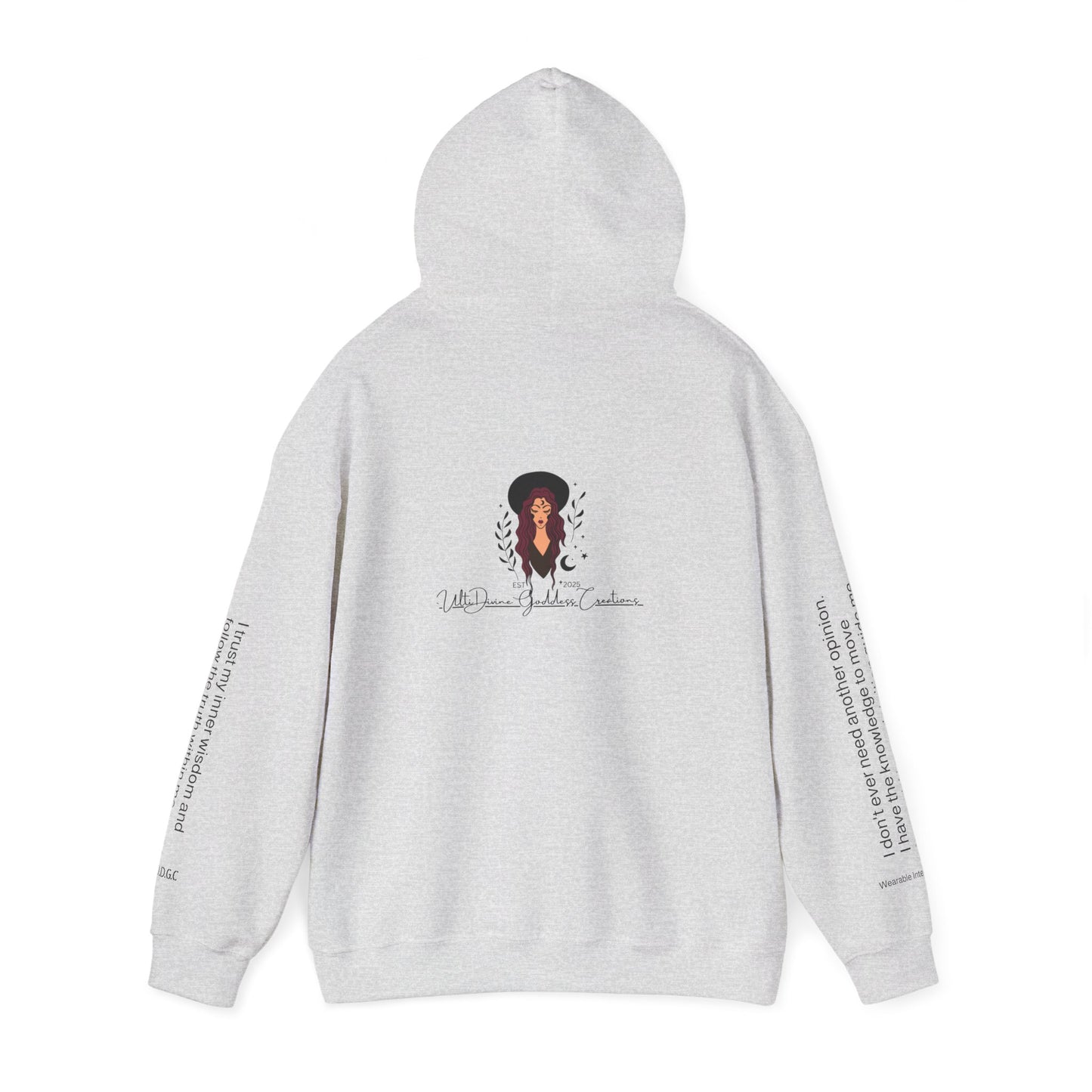 77 You Already Know Hoodie 🔮 Trust Your Intuition✨ | Wearable Intention Sweatshirt | Spiritual Affirmation Hoodie