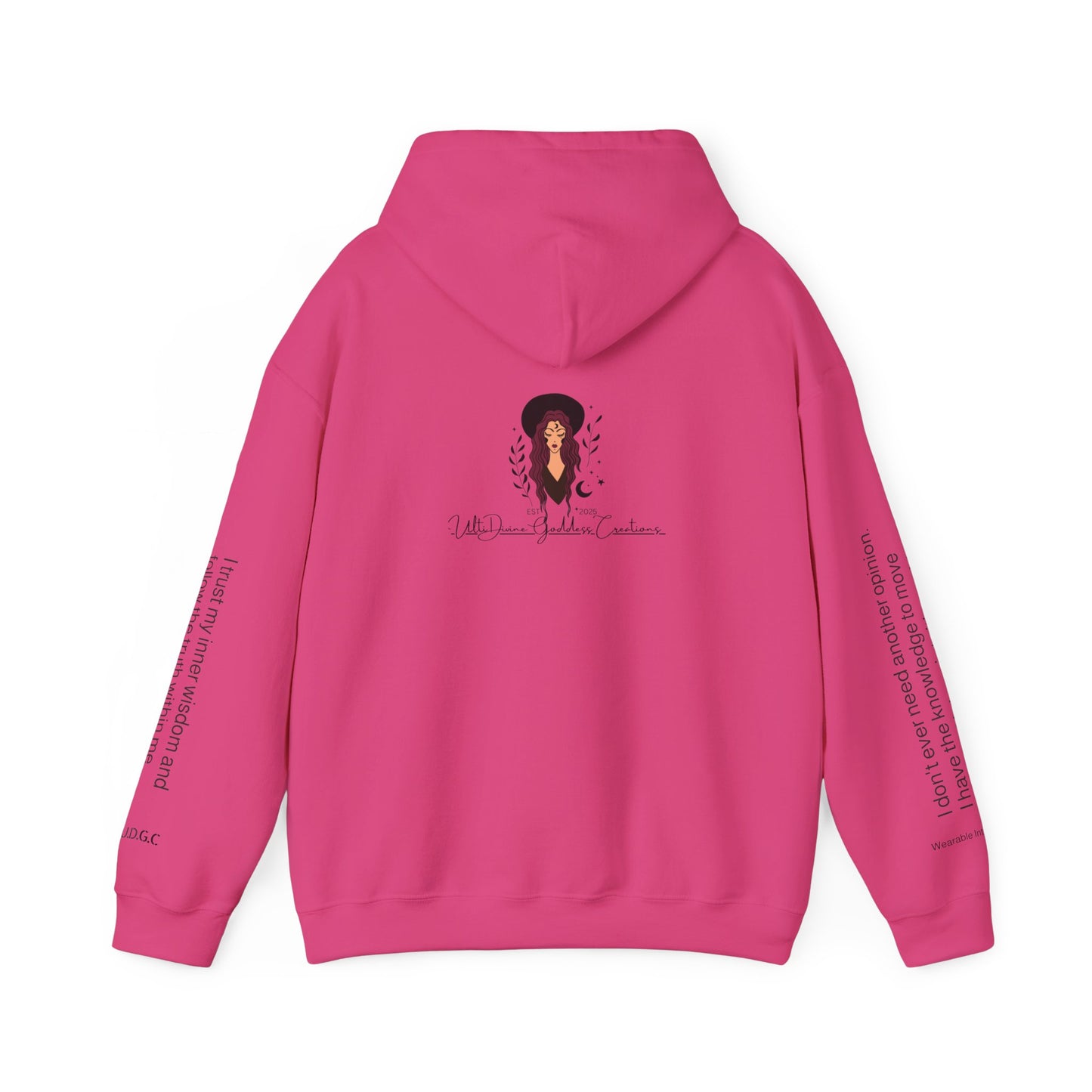 77 You Already Know Hoodie 🔮 Trust Your Intuition✨ | Wearable Intention Sweatshirt | Spiritual Affirmation Hoodie