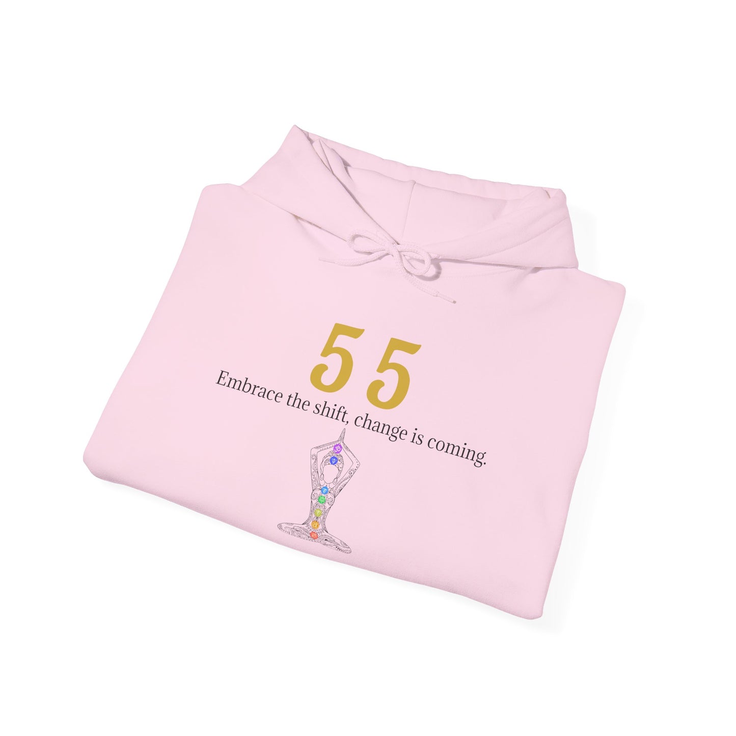 55 Your Life Is Changing Hoodie ⚡ Embrace Your Next Level ✨ | Wearable Intention Sweatshirt | Spiritual Affirmation Hoodie