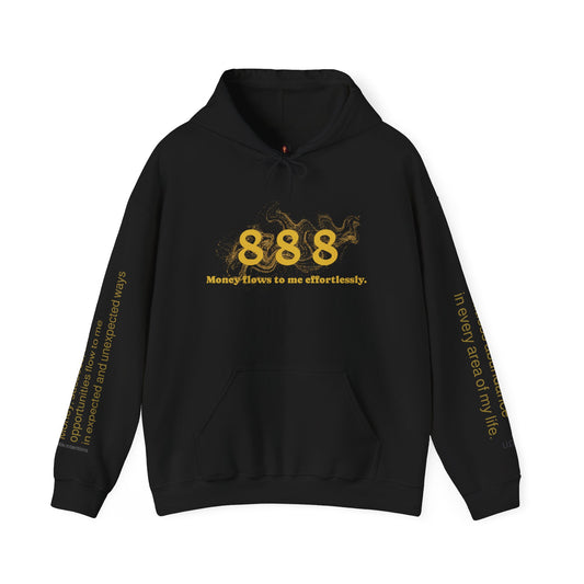 888 – Wealth & Abundance Hoodie ✨
