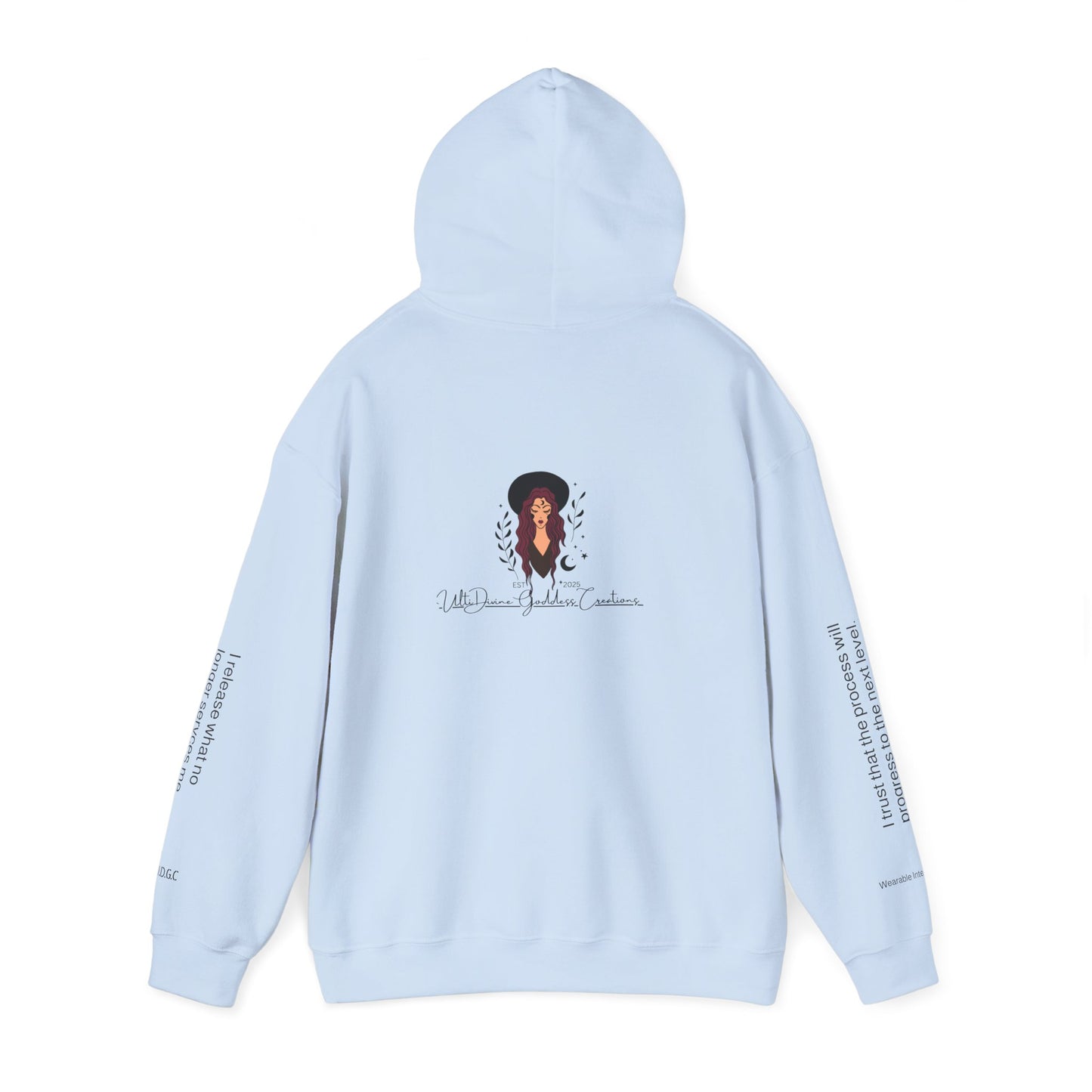 55 Your Life Is Changing Hoodie ⚡ Embrace Your Next Level ✨ | Wearable Intention Sweatshirt | Spiritual Affirmation Hoodie