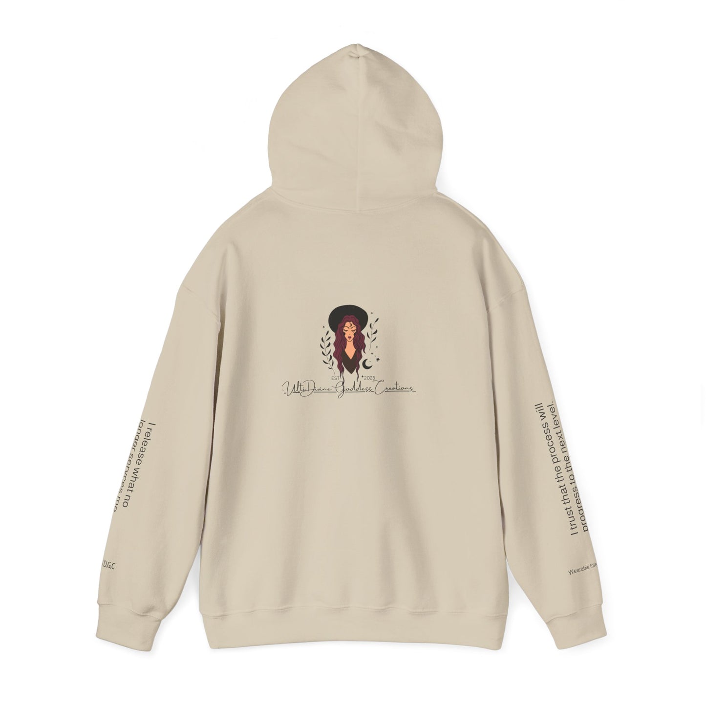 55 Your Life Is Changing Hoodie ⚡ Embrace Your Next Level ✨ | Wearable Intention Sweatshirt | Spiritual Affirmation Hoodie