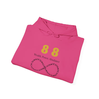 88 Money Is Coming Hoodie 💰 Step Into Your Abundance ✨ | Wearable Intention Sweatshirt | Spiritual Affirmation Hoodie