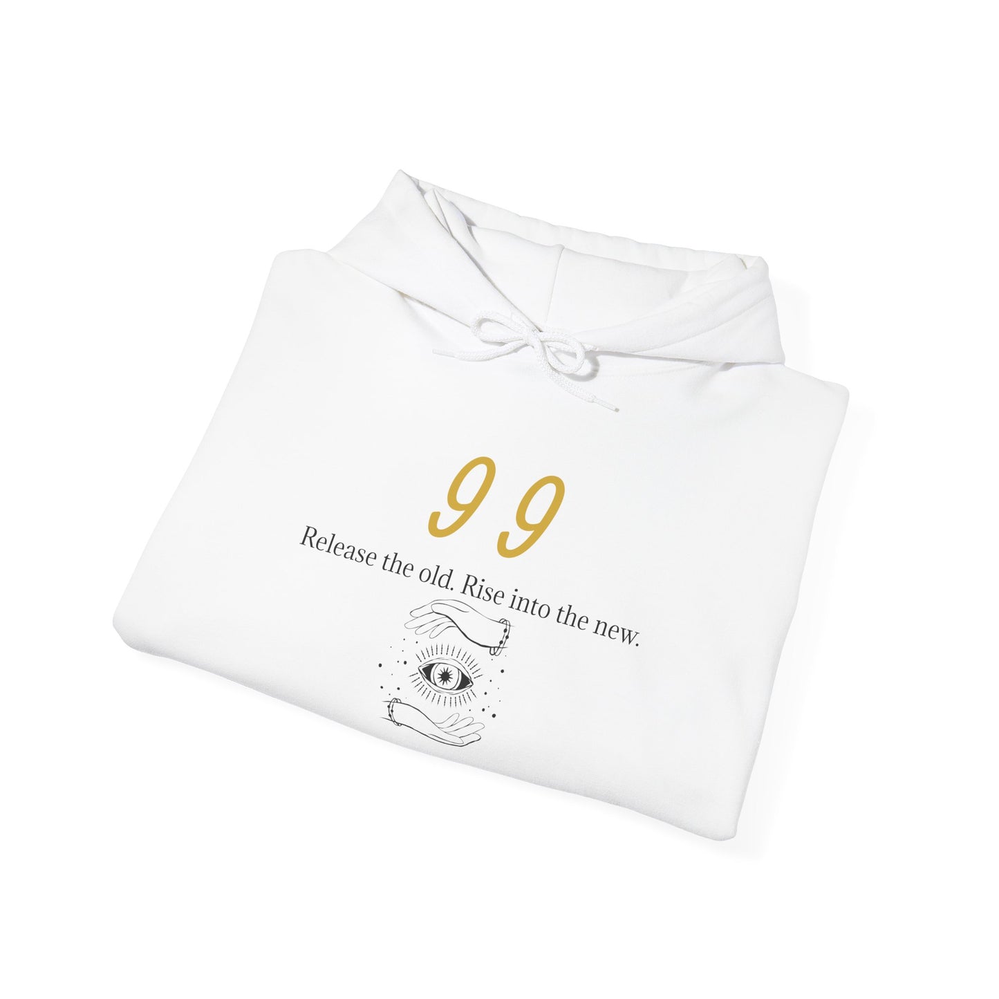 99 Let Go & Rise Hoodie ✨ Your New Chapter Starts Now ✨ | Wearable Intention Sweatshirt | Spiritual Affirmation Hoodie