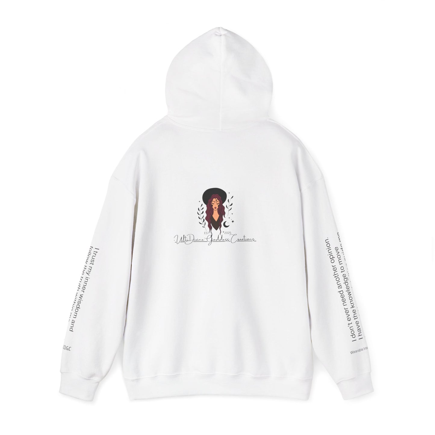 77 You Already Know Hoodie 🔮 Trust Your Intuition✨ | Wearable Intention Sweatshirt | Spiritual Affirmation Hoodie