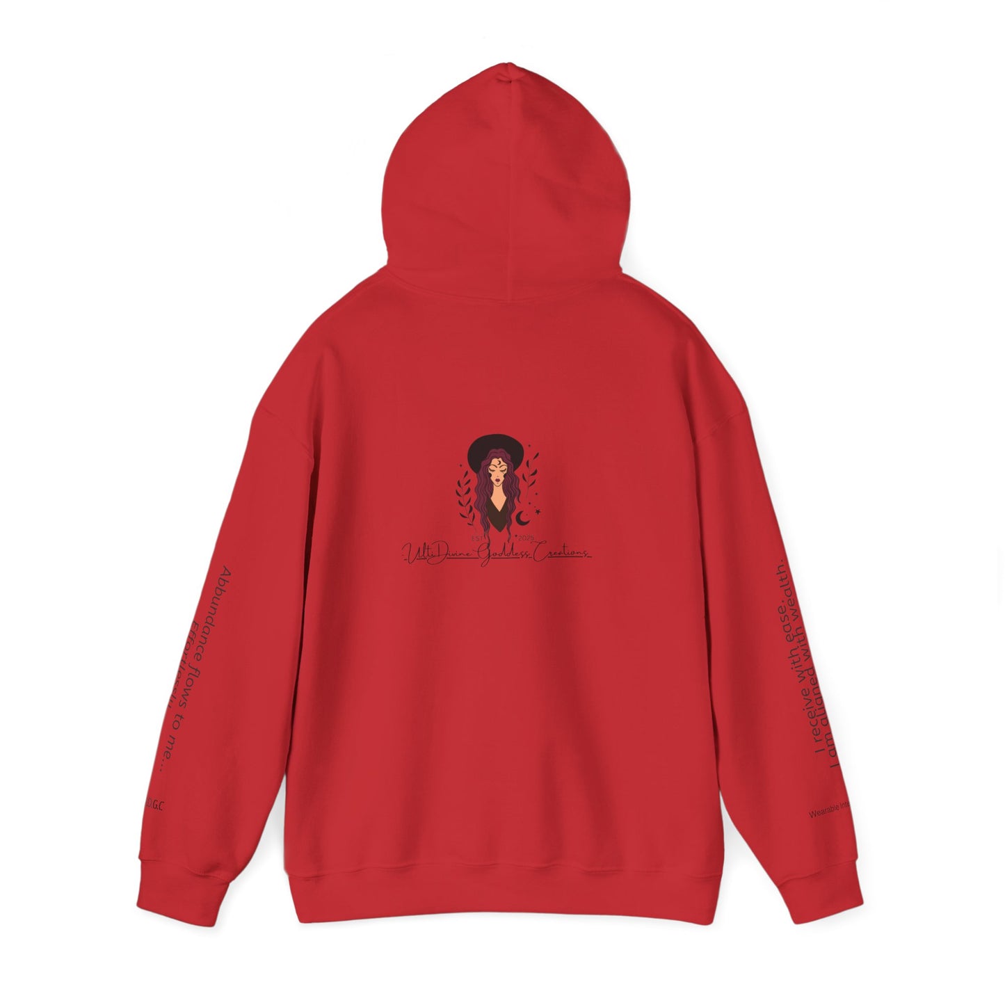 88 Money Is Coming Hoodie 💰 Step Into Your Abundance ✨ | Wearable Intention Sweatshirt | Spiritual Affirmation Hoodie