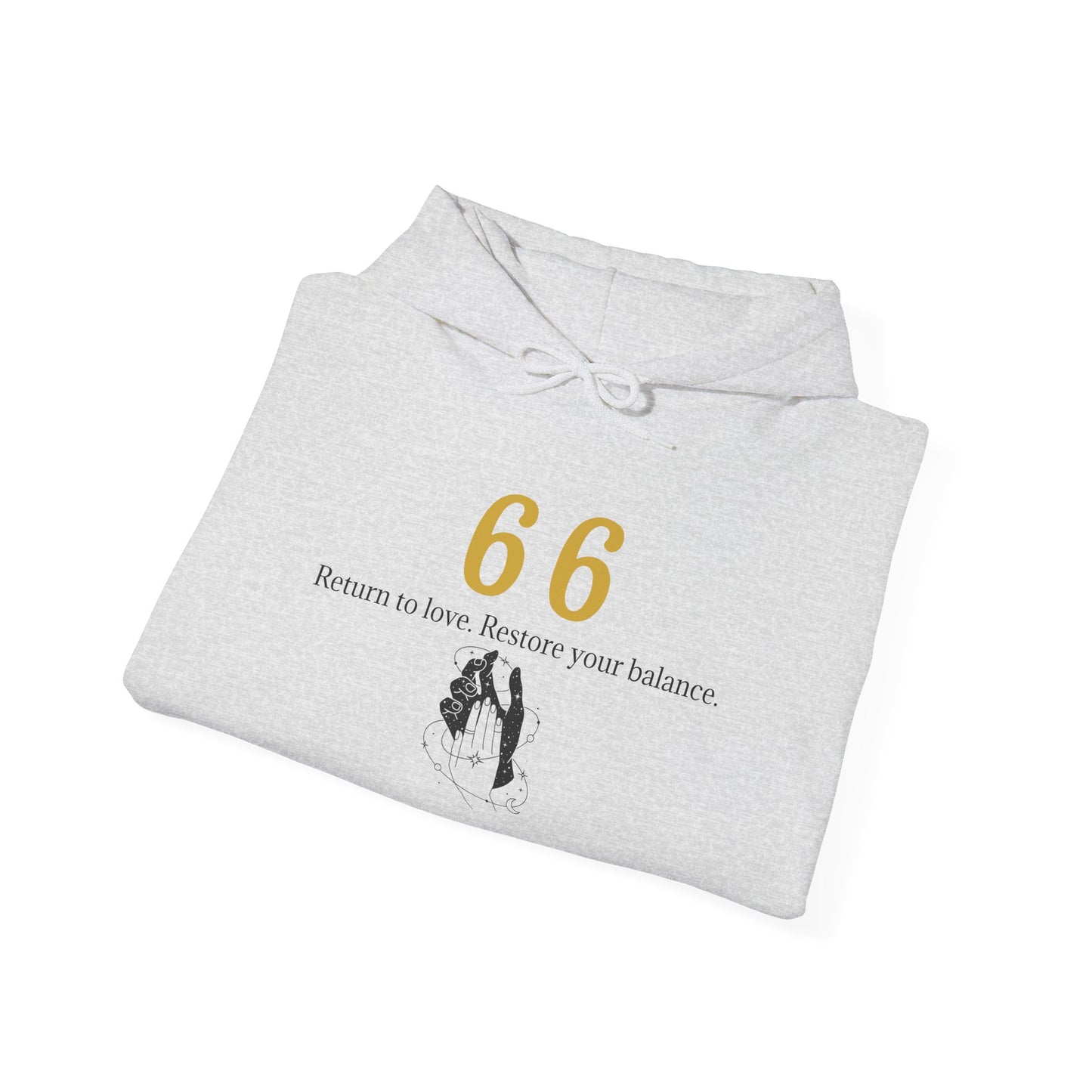 66 Choose Peace Hoodie 💗 Come Back To Yourself ✨ | Wearable Intention Sweatshirt | Spiritual Affirmation Hoodie