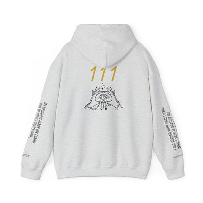 111 Your Thoughts Create Your Reality Hoodie ✨ Manifest Your Life | Wearable Intention Sweatshirt | Spiritual Affirmation Hoodie