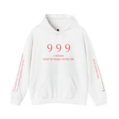 999- Closure, Release & New Beginnings ✨ | Wearable Intention Sweatshirt | Spiritual Affirmation Hoodie