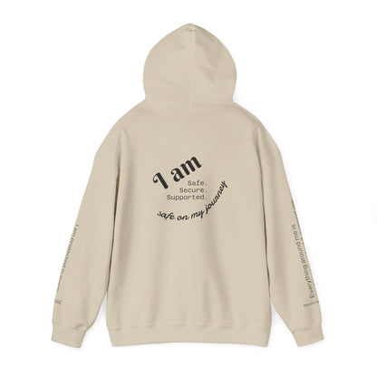 444 Protection & Stability Affirmation Hoodie✨ | Wearable Intention Sweatshirt | Spiritual Affirmation Hoodie
