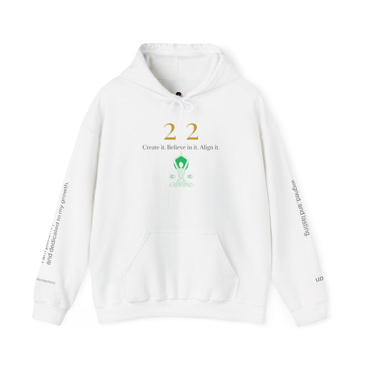 22 Build Your Dream Life Hoodie ✨ Everything Is Working Out ✨ | Wearable Intention Sweatshirt | Spiritual Affirmation Hoodie