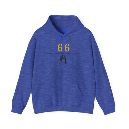 66 Choose Peace Hoodie 💗 Come Back To Yourself ✨ | Wearable Intention Sweatshirt | Spiritual Affirmation Hoodie