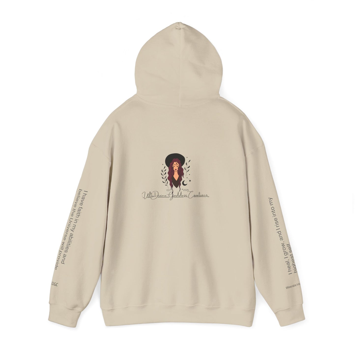 33 Become Your Highest Self Hoodie ✨ Healing & Self Love Energy ✨ | Wearable Intention Sweatshirt | Spiritual Affirmation Hoodie