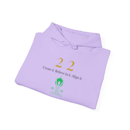 22 Build Your Dream Life Hoodie ✨ Everything Is Working Out ✨ | Wearable Intention Sweatshirt | Spiritual Affirmation Hoodie