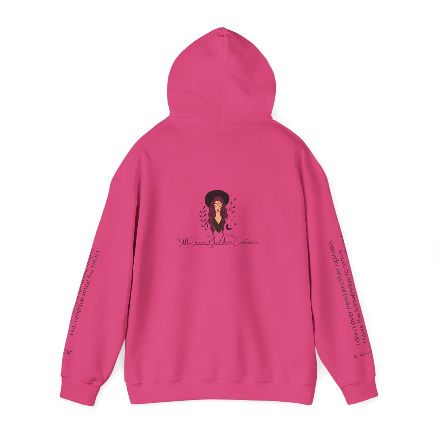 77 You Already Know Hoodie 🔮 Trust Your Intuition✨ | Wearable Intention Sweatshirt | Spiritual Affirmation Hoodie