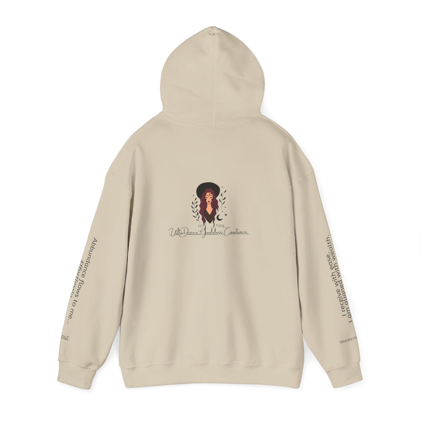 88 Money Is Coming Hoodie 💰 Step Into Your Abundance ✨ | Wearable Intention Sweatshirt | Spiritual Affirmation Hoodie