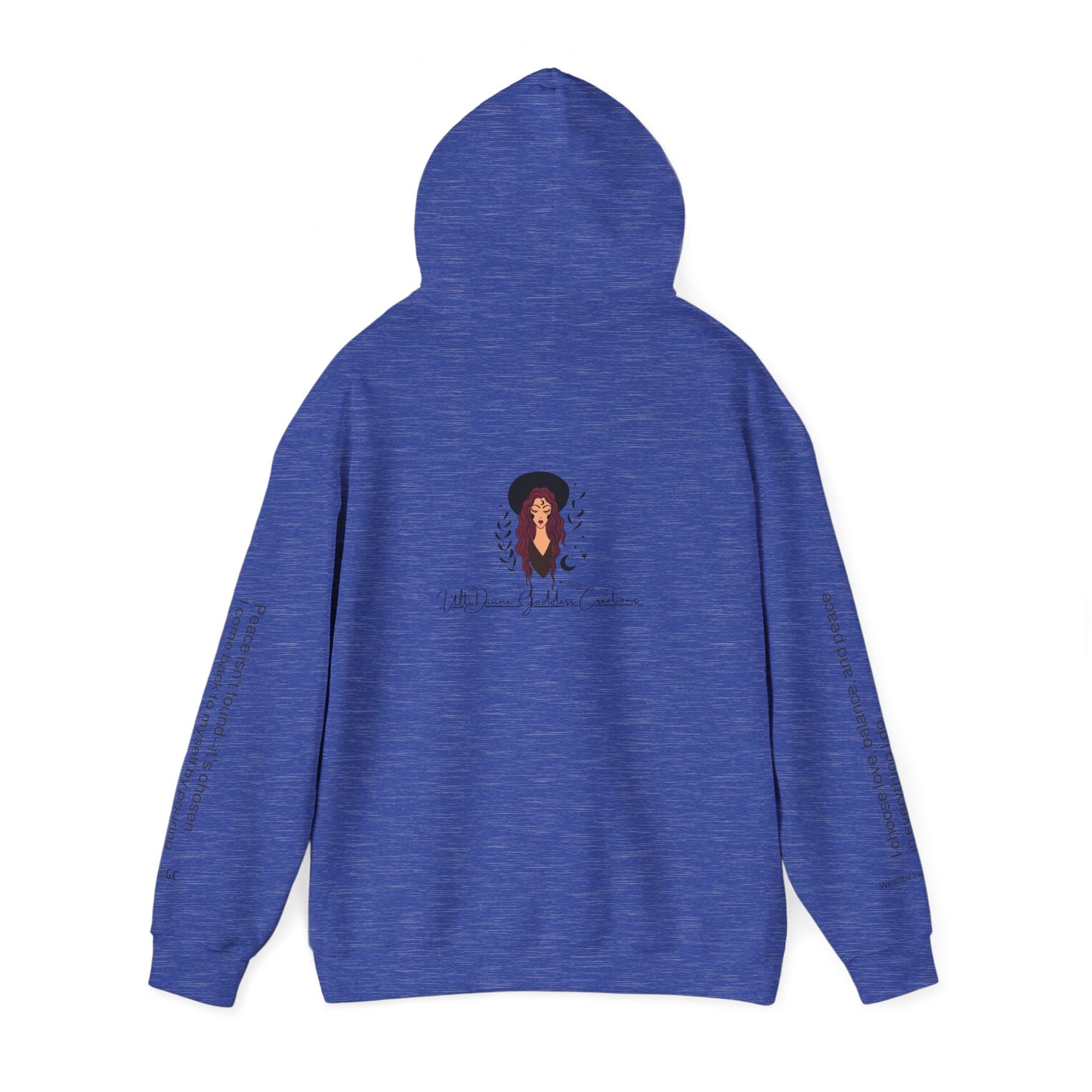 66 Choose Peace Hoodie 💗 Come Back To Yourself ✨ | Wearable Intention Sweatshirt | Spiritual Affirmation Hoodie