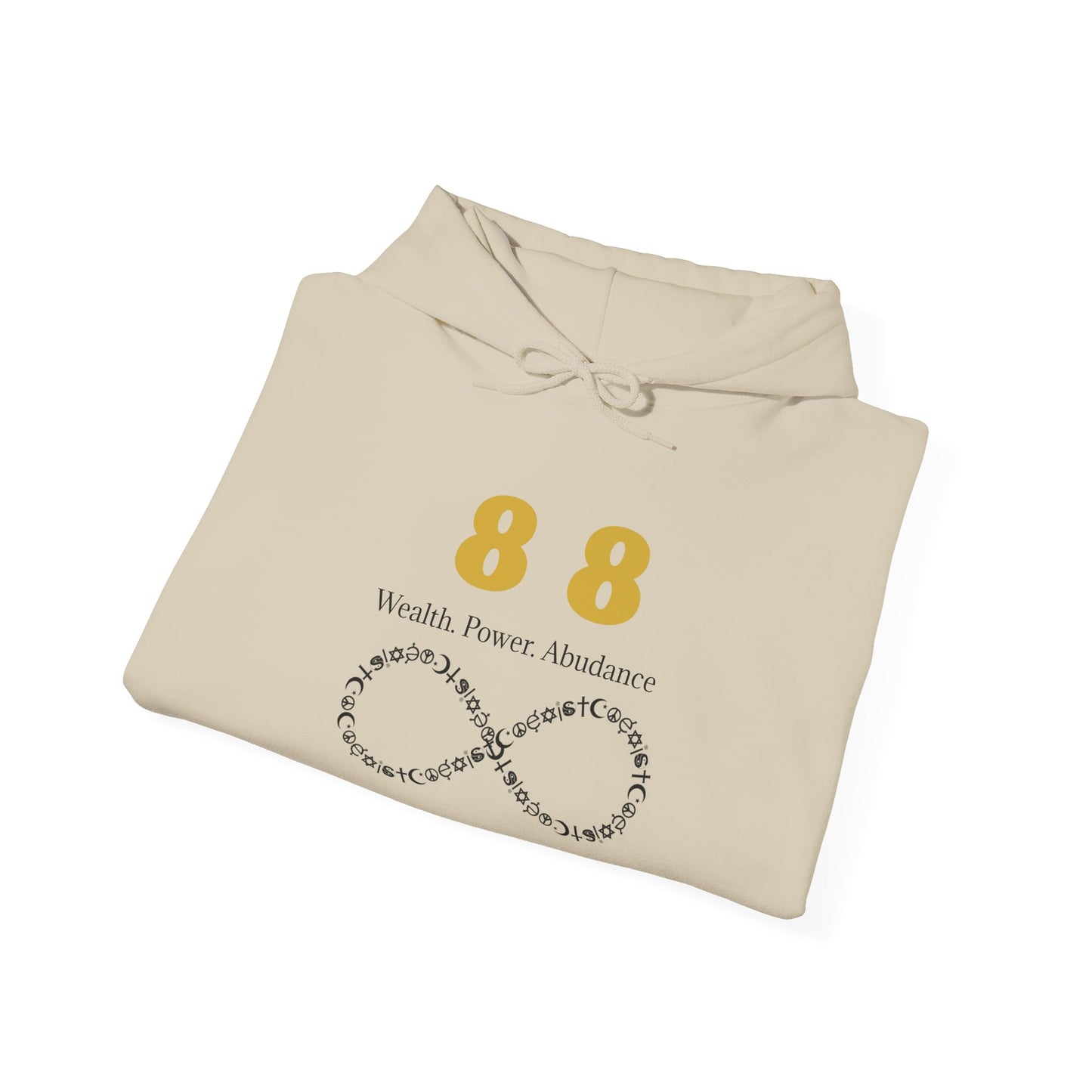 88 Money Is Coming Hoodie 💰 Step Into Your Abundance ✨ | Wearable Intention Sweatshirt | Spiritual Affirmation Hoodie
