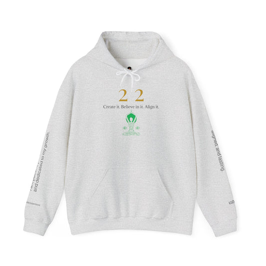 22 Build Your Dream Life Hoodie ✨ Everything Is Working Out ✨ | Wearable Intention Sweatshirt | Spiritual Affirmation Hoodie