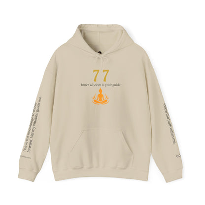 77 You Already Know Hoodie 🔮 Trust Your Intuition✨ | Wearable Intention Sweatshirt | Spiritual Affirmation Hoodie