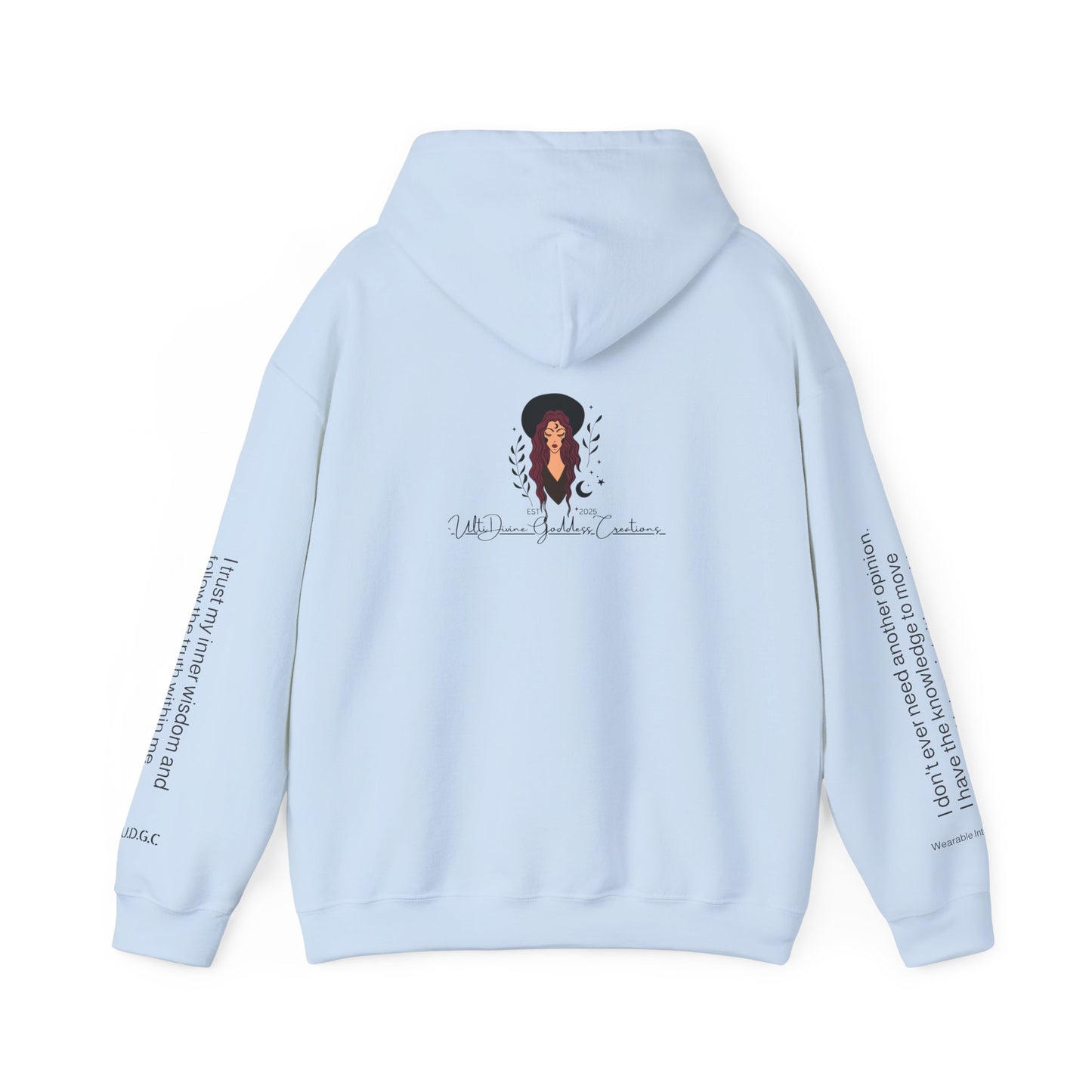 77 You Already Know Hoodie 🔮 Trust Your Intuition✨ | Wearable Intention Sweatshirt | Spiritual Affirmation Hoodie
