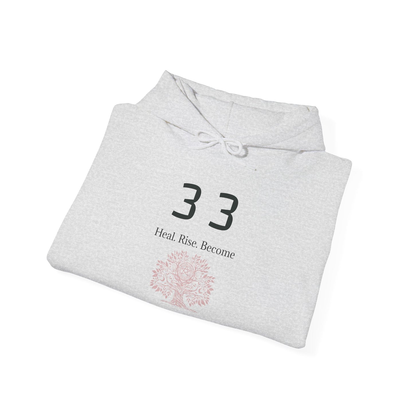 33 Become Your Highest Self Hoodie ✨ Healing & Self Love Energy ✨ | Wearable Intention Sweatshirt | Spiritual Affirmation Hoodie
