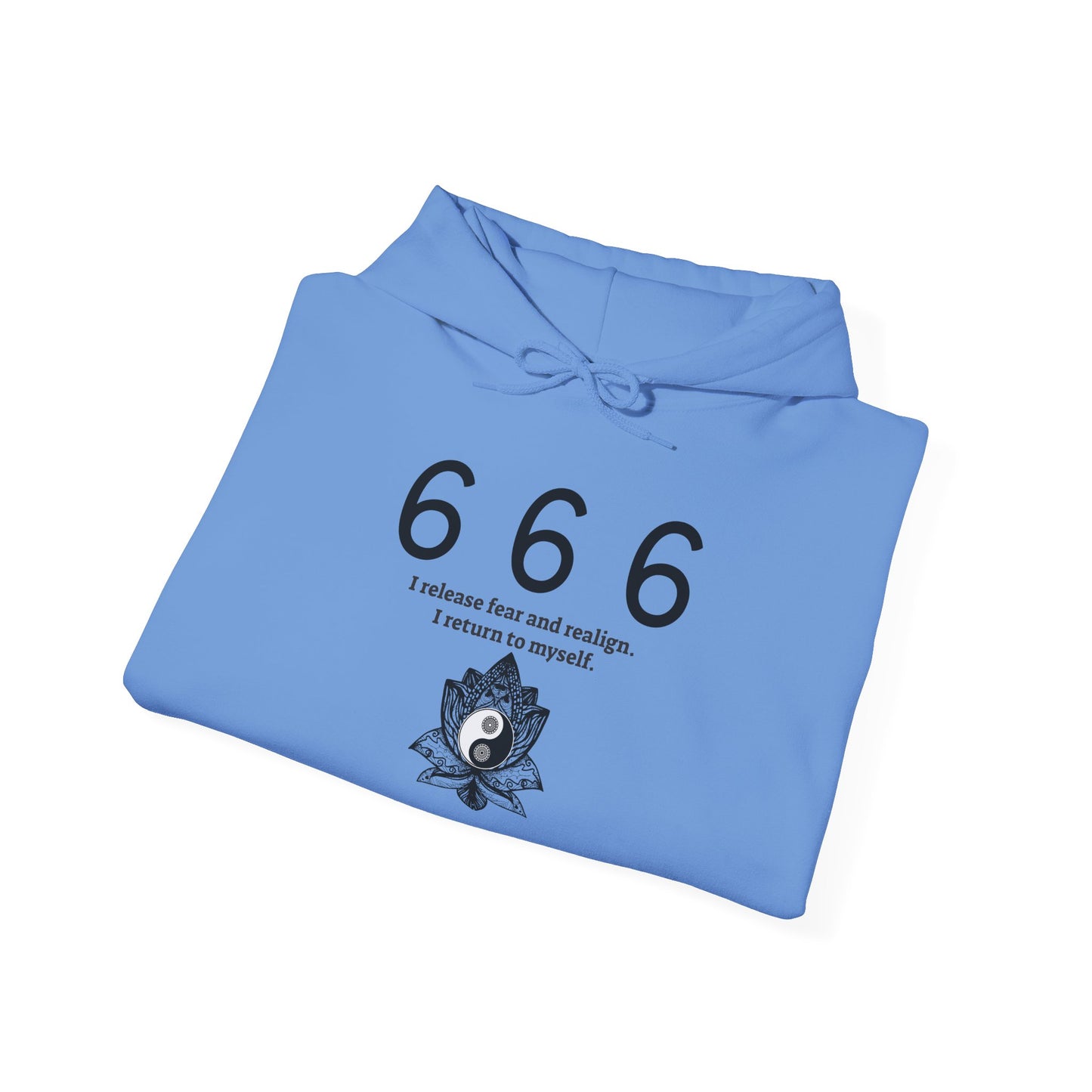 666 - Realignment & Inner Peace ✨ | Wearable Intention Sweatshirt | Spiritual Affirmation Hoodie