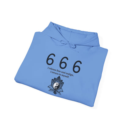 666 - Realignment & Inner Peace ✨ | Wearable Intention Sweatshirt | Spiritual Affirmation Hoodie