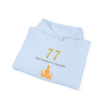 77 You Already Know Hoodie 🔮 Trust Your Intuition✨ | Wearable Intention Sweatshirt | Spiritual Affirmation Hoodie