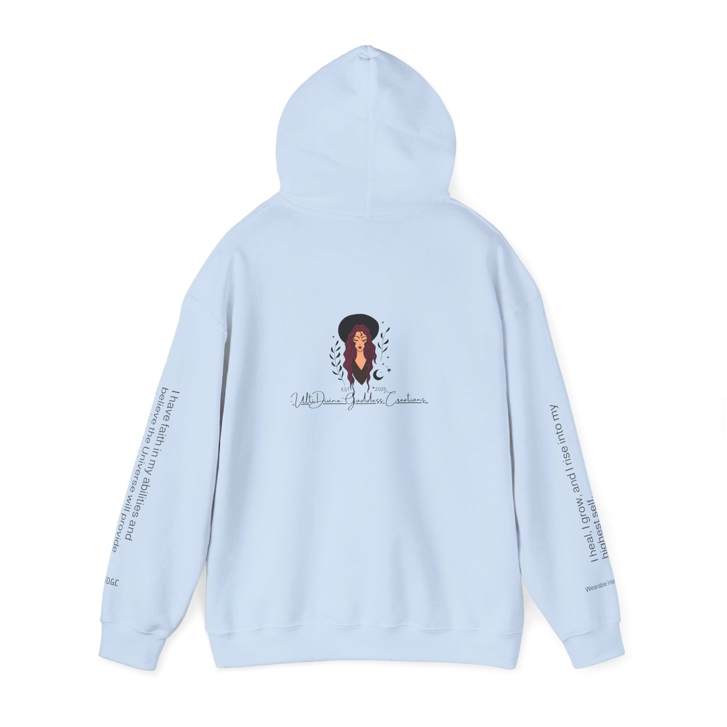 33 Become Your Highest Self Hoodie ✨ Healing & Self Love Energy ✨ | Wearable Intention Sweatshirt | Spiritual Affirmation Hoodie