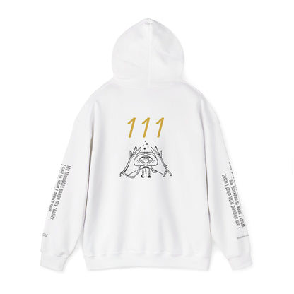 111 Your Thoughts Create Your Reality Hoodie ✨ Manifest Your Life | Wearable Intention Sweatshirt | Spiritual Affirmation Hoodie