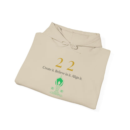 22 Build Your Dream Life Hoodie ✨ Everything Is Working Out ✨ | Wearable Intention Sweatshirt | Spiritual Affirmation Hoodie