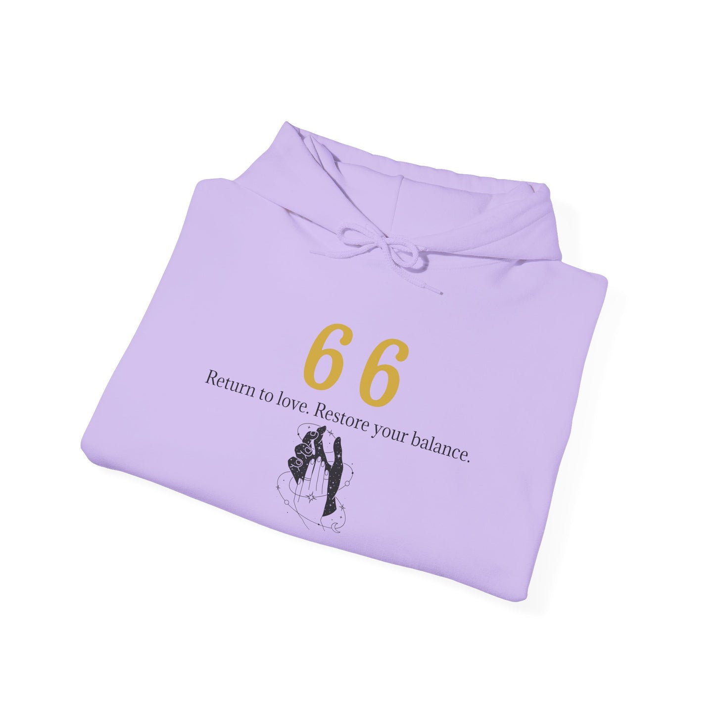 66 Choose Peace Hoodie 💗 Come Back To Yourself ✨ | Wearable Intention Sweatshirt | Spiritual Affirmation Hoodie